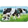 Puzzle familii de animale 9x2 piese